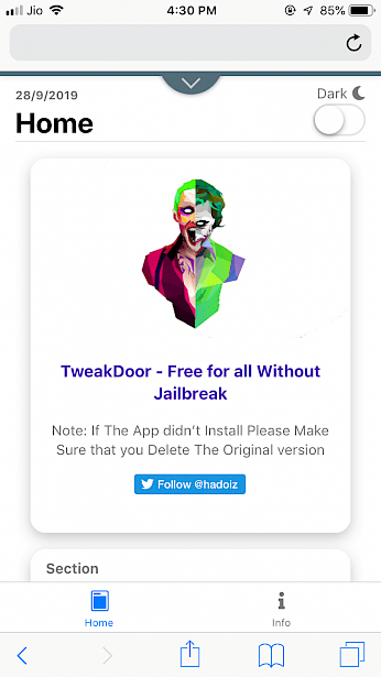TweakDoor App