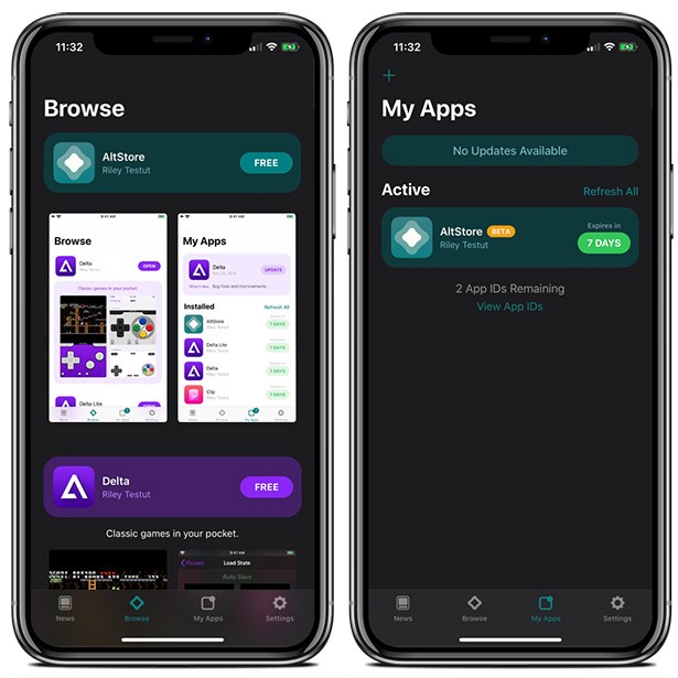 Профиль приложения больше не доступен ios 14 altstore