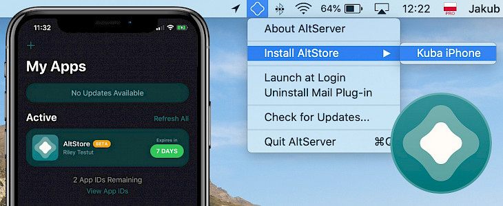 Профиль приложения больше не доступен ios 14 altstore