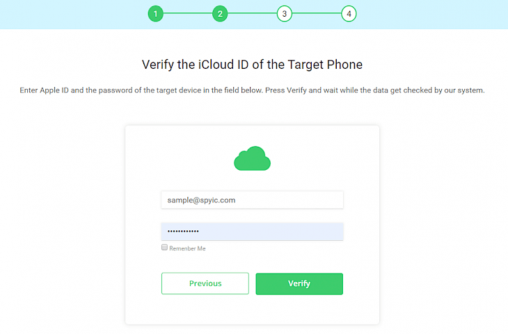 Verify iCloud