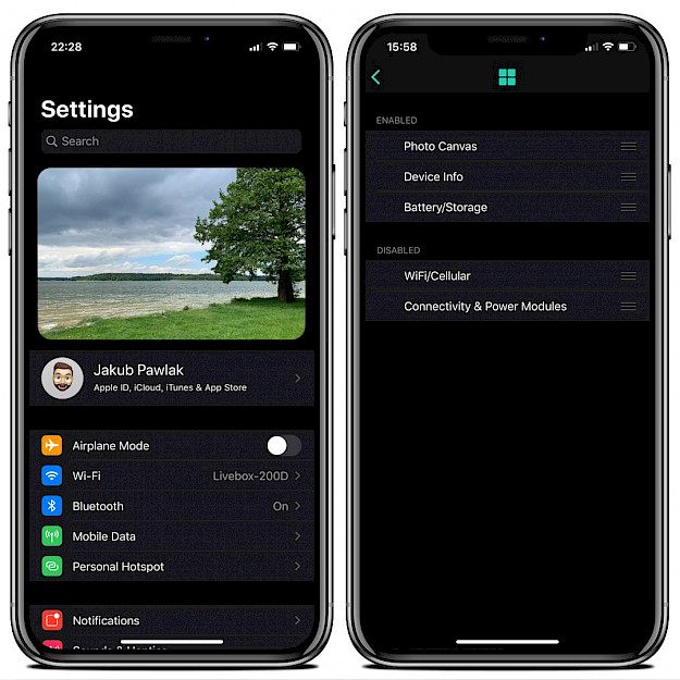 ModernSettings tweak on iOS 13