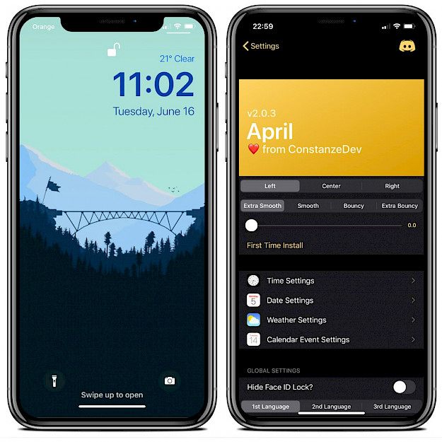 April Tweak Brings Simple Customization To Lock Screen