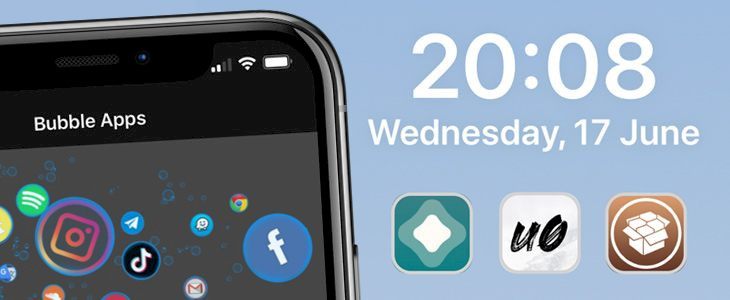 Bubble Apps tweak adds your favorite apps everywhere