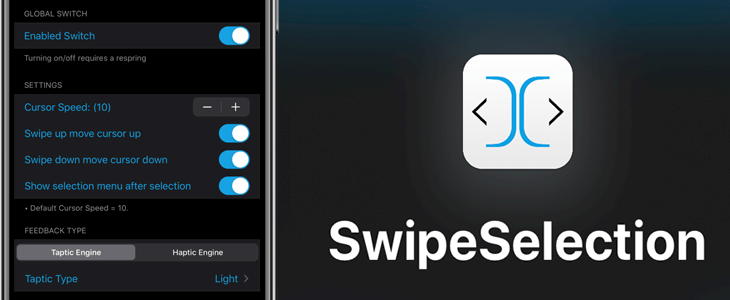 SwipeSelection tweak