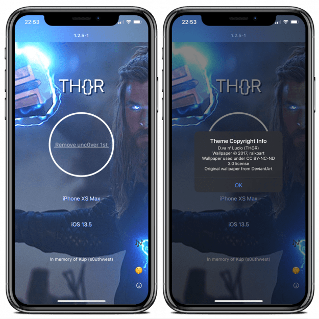 Thor Jailbreak on iOS 13