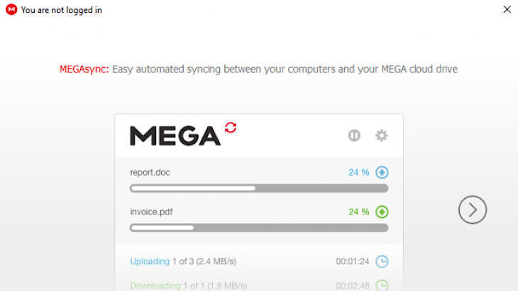 mega tells me to download megasync mac