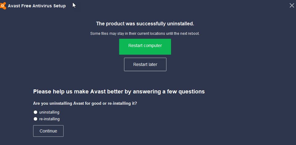 download the new version Avast Clear Uninstall Utility 23.9.8494