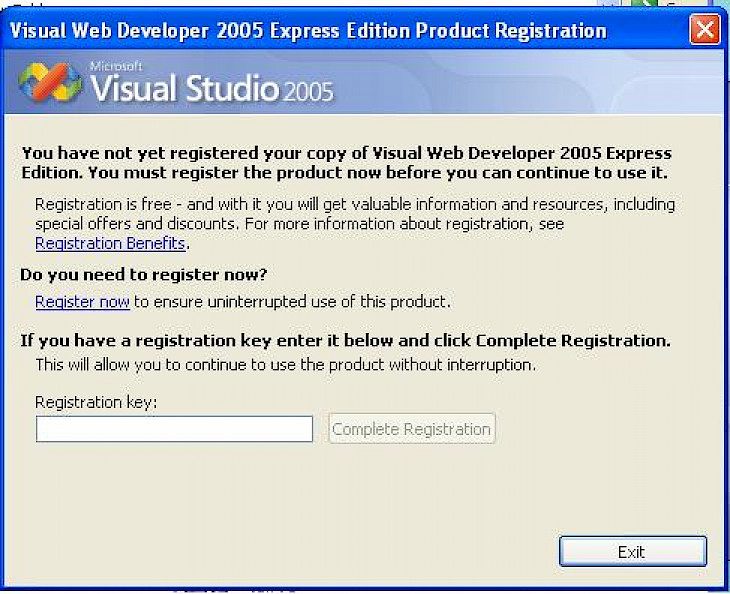 Visual Studio Express 2005