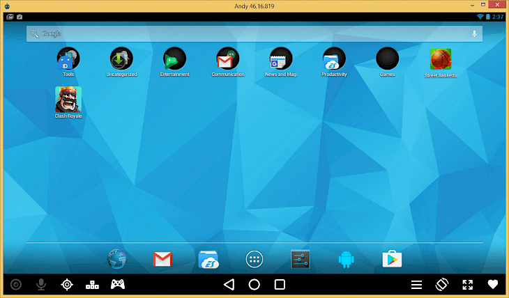 get android emulator on dual core mac