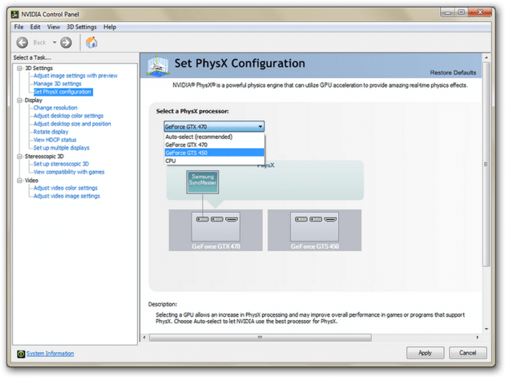 NVIDIA PhysX