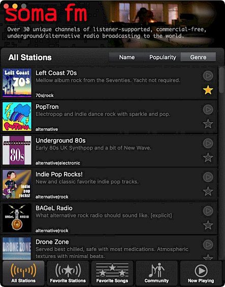 radio player widgets for mac