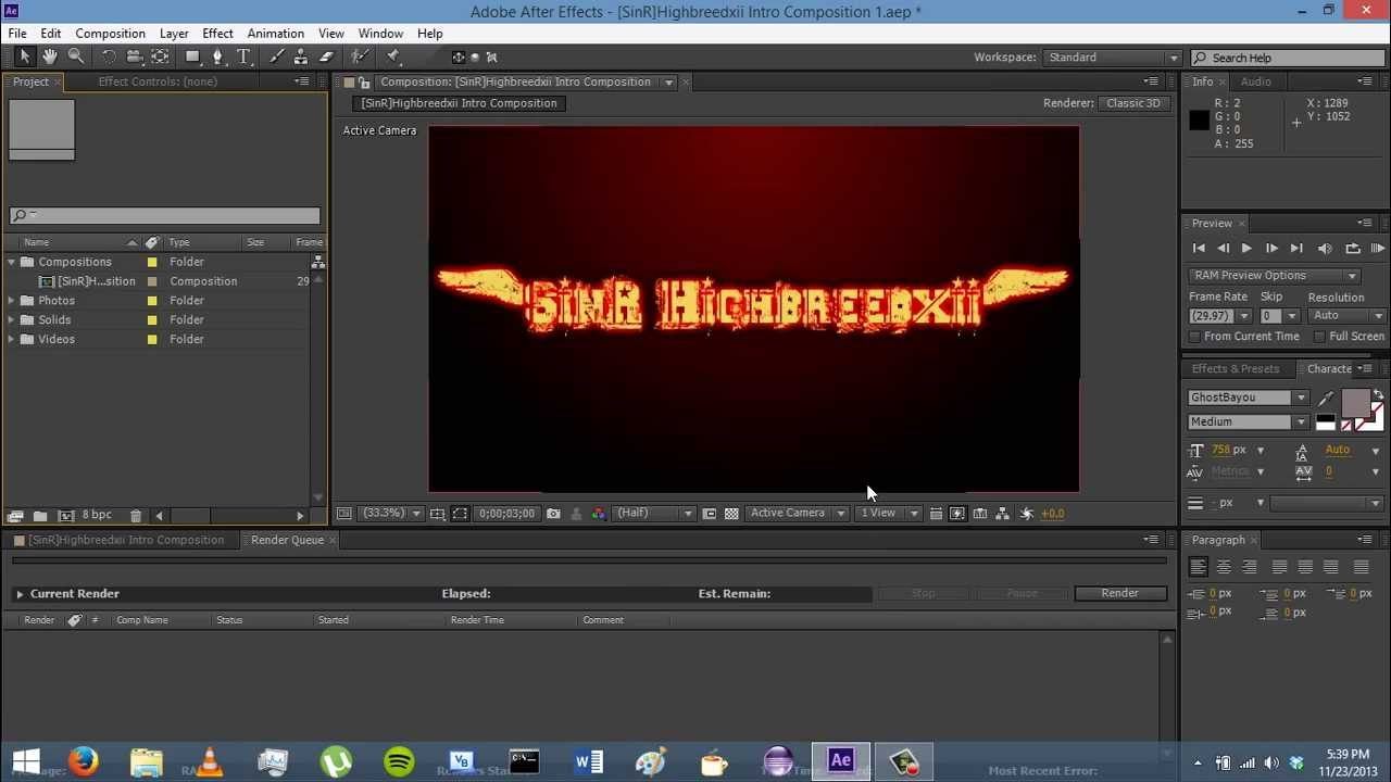 after effects editing software download