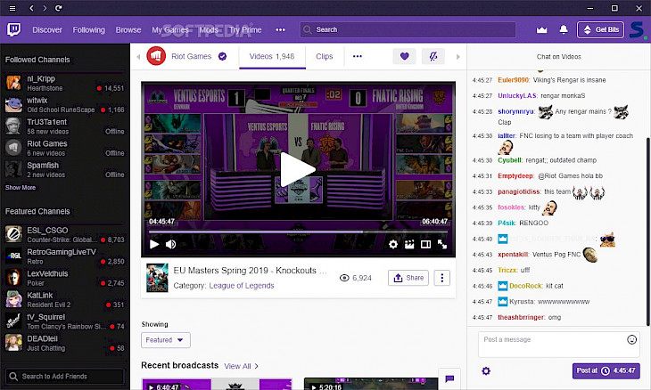 Twitch Desktop