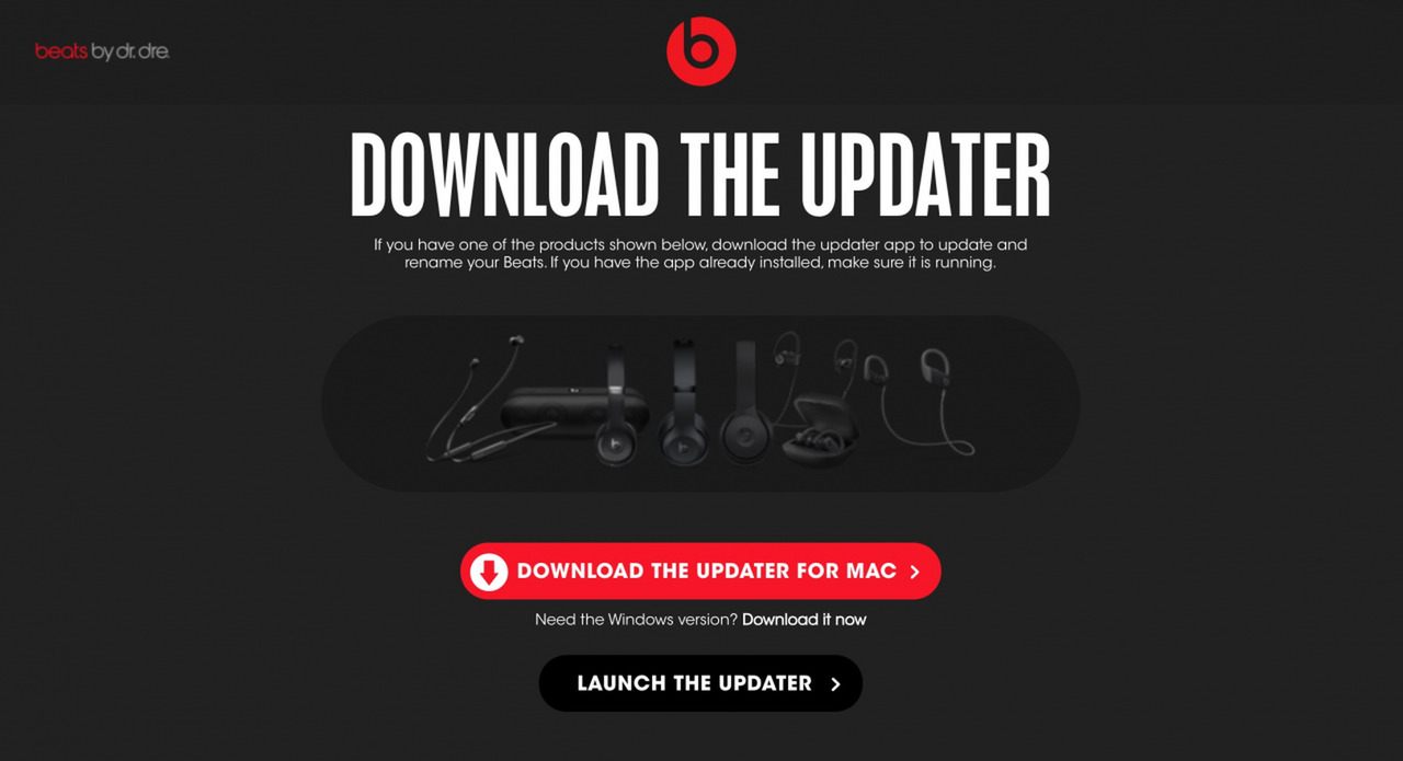 beats updater download