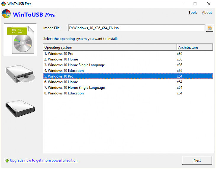 WinToUSB 8.2.0.2 instal the last version for ipod