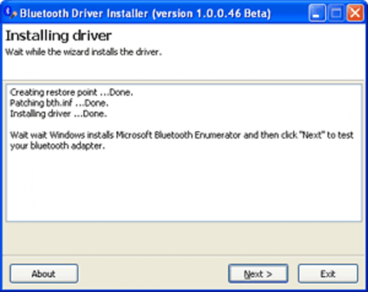 Bluetooth Driver Installer