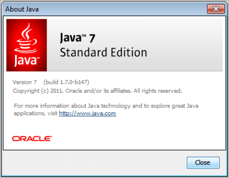 Java Runtime Environment 7 (32-bit)