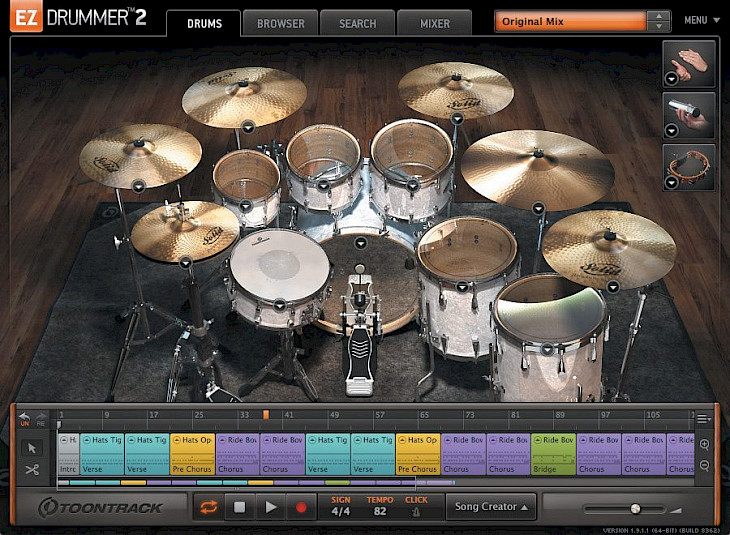 EZdrummer by ToonTrack