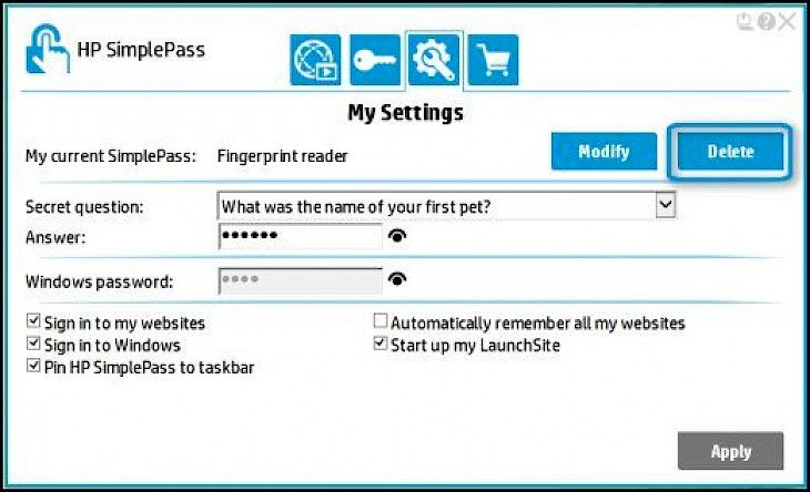 HP SimplePass