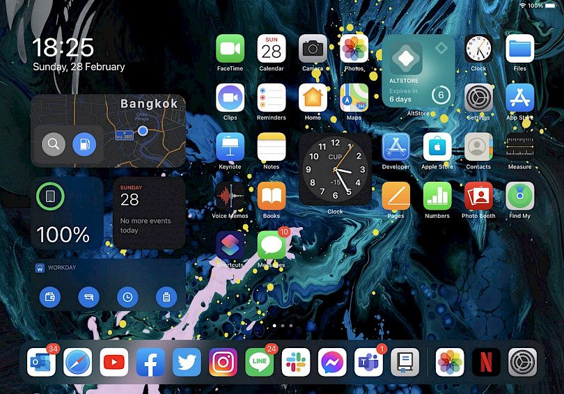 Anywhere Widgets for iPad