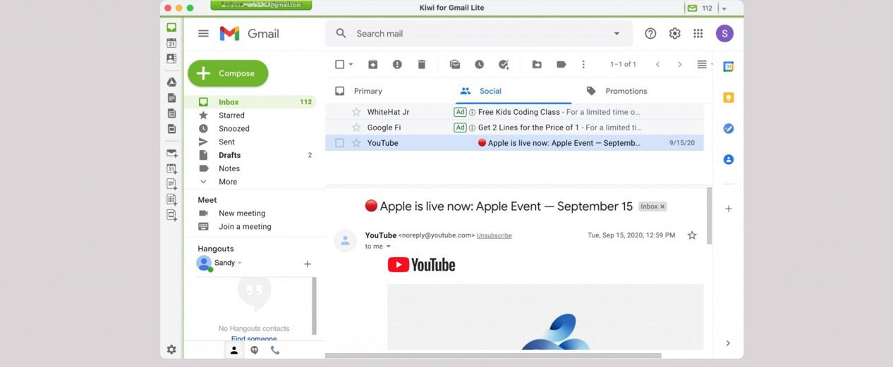 best app for a mac using gmail