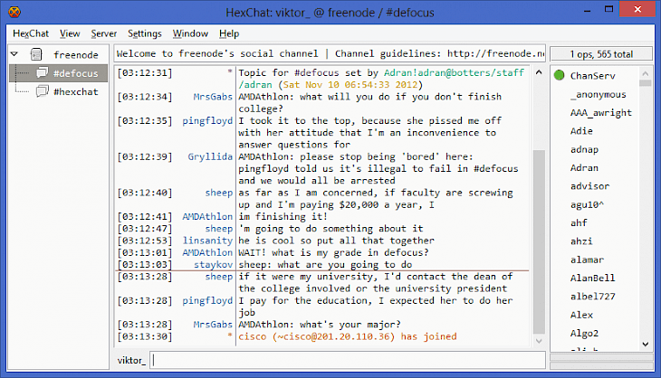 HexChat (64-bit)