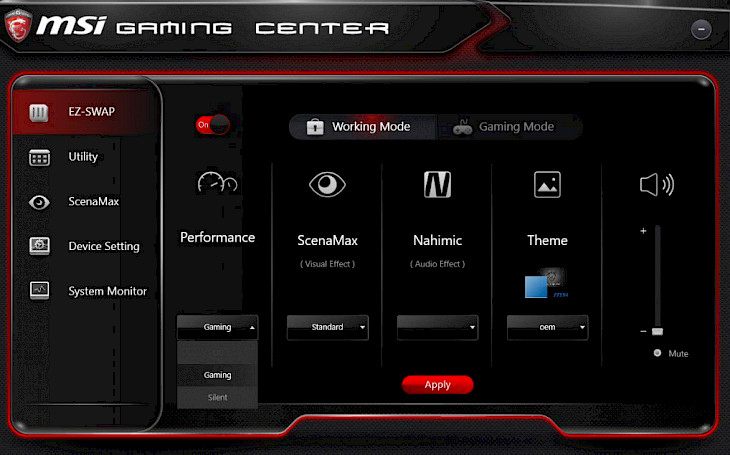 MSI Gaming APP