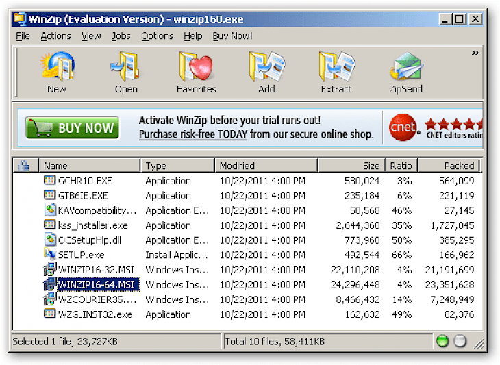 download winzip 64 bit for windows 7