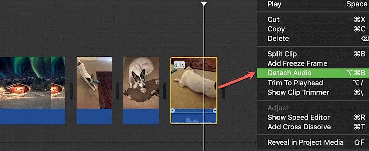 how to cut a video in imovie for iphone