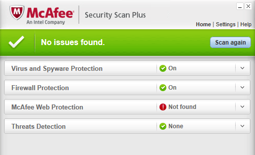 Download McAfee Scan for 10, 7 (2021 Latest)