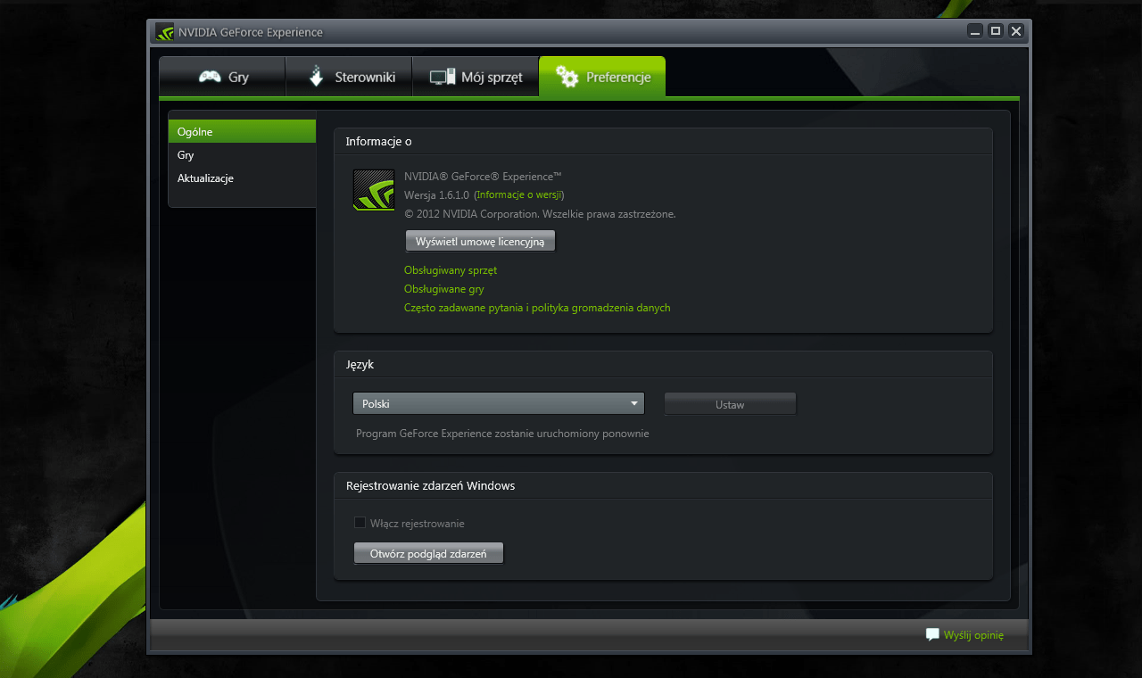 nvidia geforce experience driver download