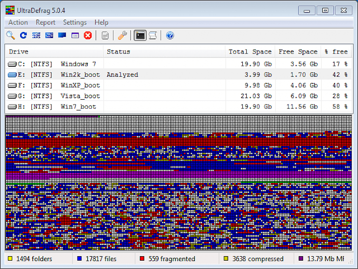 UltraDefrag download the last version for windows