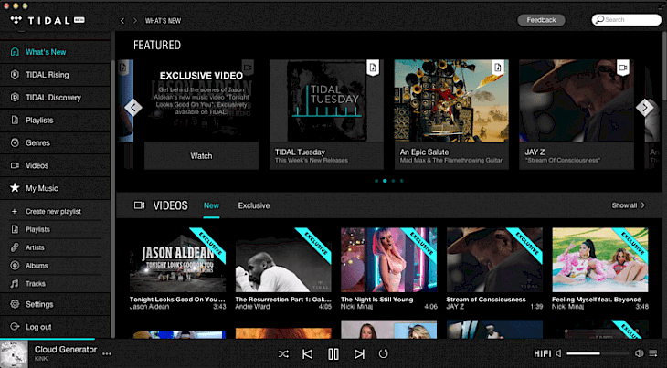 TIDAL Desktop