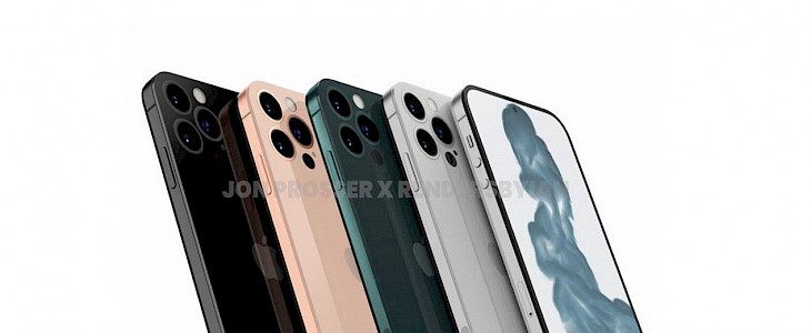 iPhone 14: no notch, no camera bump, full-screen display.