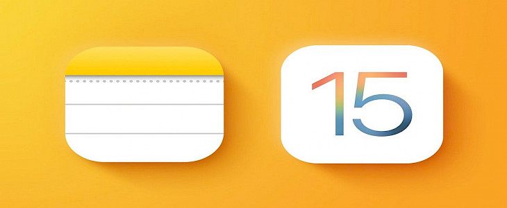 iOS 15: Updated Notes and Reminder app
