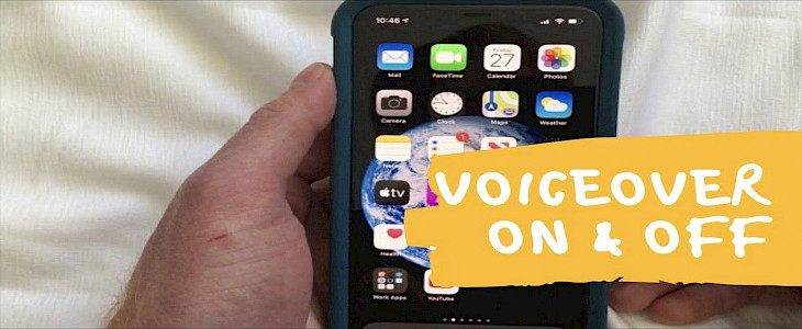iOS 15: Voiceover feature