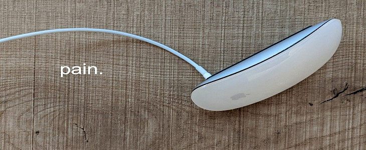 The history behind the weird charging action of the Magic Mouse