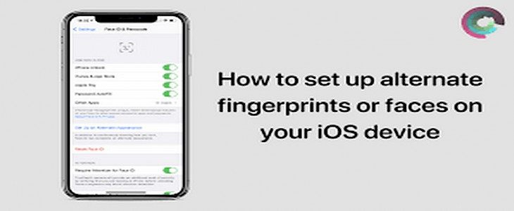 iOS 15: Add an alternate Fingerprint/ Face ID