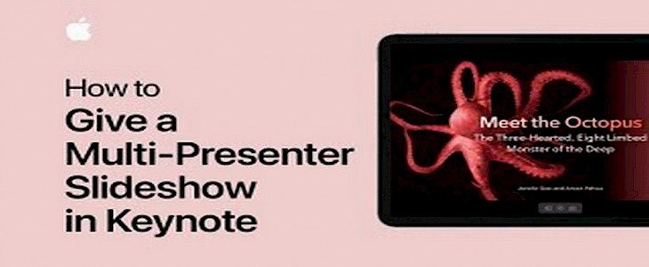 iPad: Giving a multi-presenter slideshow in keynote