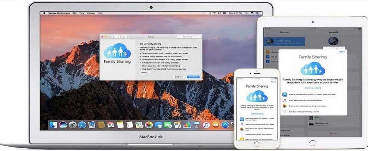 How to set up family sharing on your MacBook