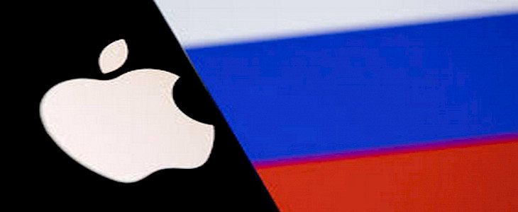 Apple suspends operation in Russia
