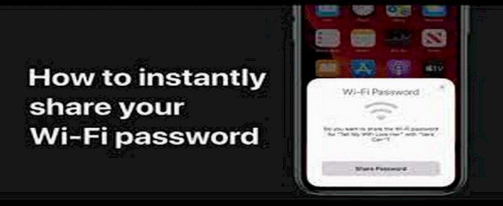 iOS: How to share your Wi-Fi password on iPhone?