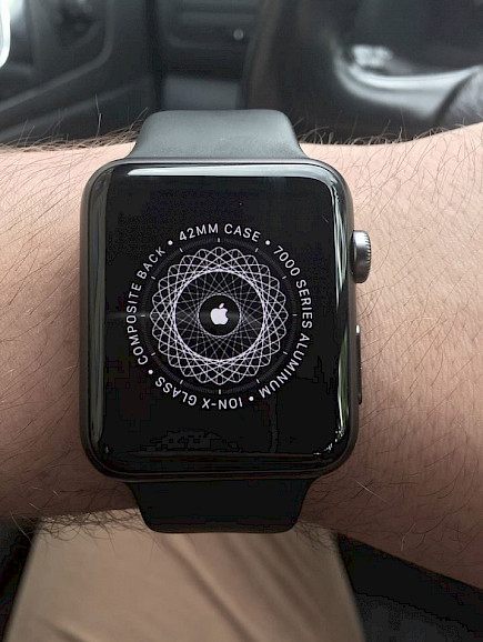 Apple watch stuck on apple logo after screen online replacement