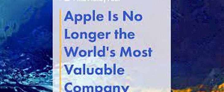 Apple: No longer the biggest company out there!!!